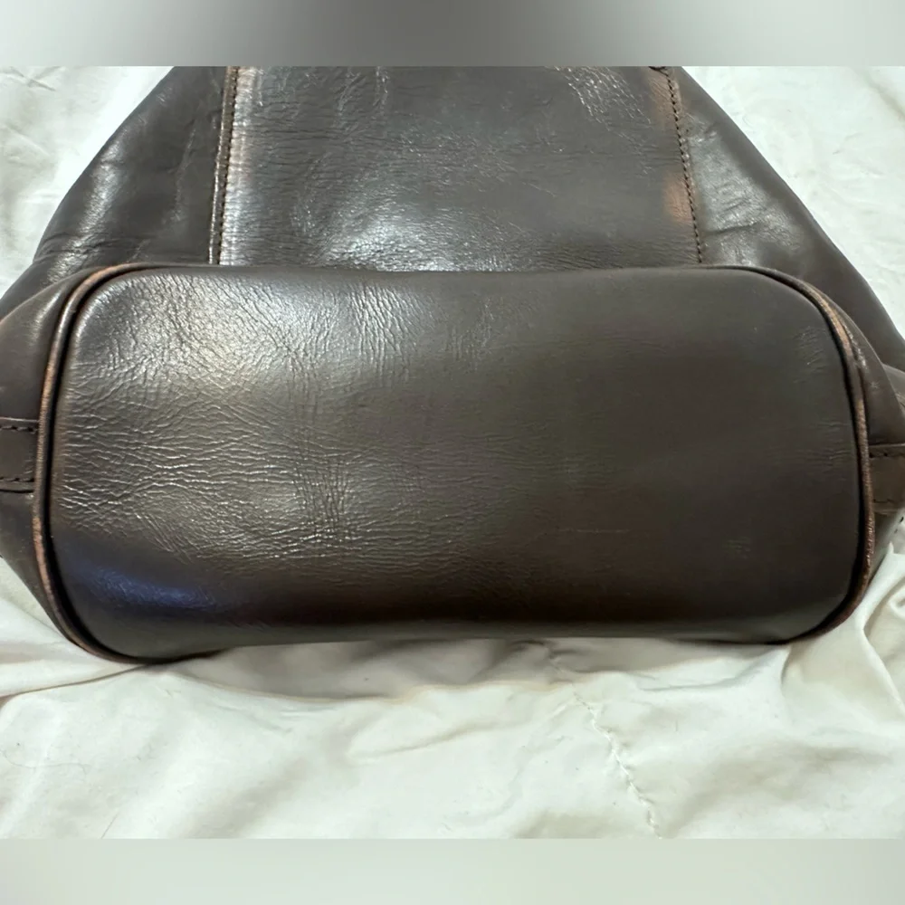 Patricia Nash Brown Leather Shoulder Bag - Picture 4 of 15